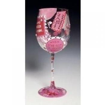Lolita - Copa de vino Who needs a man