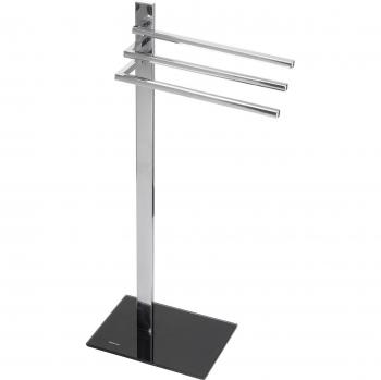 BATHSTAGE Toallero de pie, Plateado