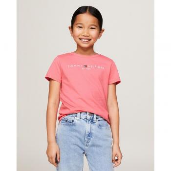 Camiseta de niña Tommy Hilfiger manga corta y cuello redondo KG0KG05242