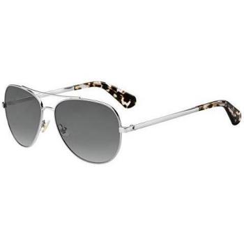Kate Spade Avaline2/S Plum/Grey Shaded Sunglasses, Female, Gray, Size: 58 MM