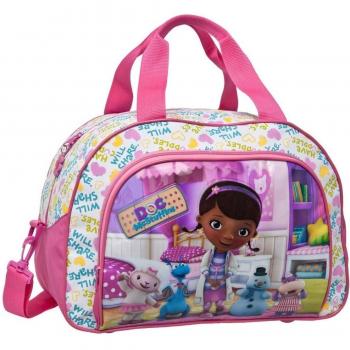Disney Bolsa de Viaje Doctora Juguetes, 40 cm, 24 Litros, Rosa