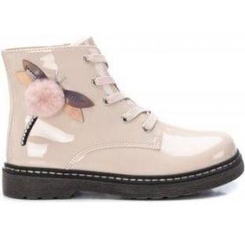 Xti Kids Botines 150601 Charol Beige con Cierre de Cremallera para Niña