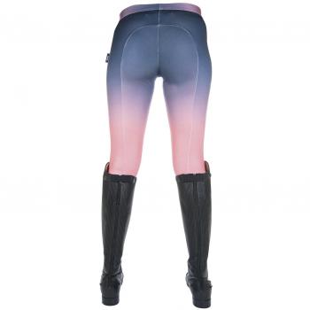 Bibi & Tina by HKM reitle ggings – Bibi & Tina de silicona La Rodilla., color coral/blau, tamaño 122 / 128