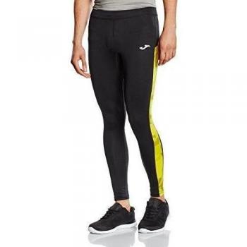 Joma Olimpia - Malla larga para hombre, color negro / amarillo, talla M