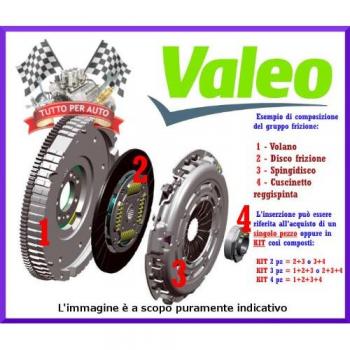 Kit de Embrague Valeo 828059 (kit2p) - Kit de embrague completo, incluye disco de embrague, plato de presión y cojinete, diseñado para ofrecer un rendimiento óptimo en vehículos específicos, fabricado con