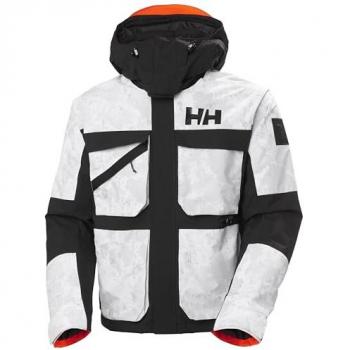 Chaqueta de esquí con capucha Helly Hansen Ullr D Heritage Short Gris Niebla XS Hombre