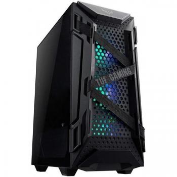 ASUS TUF Gaming GT301 ATX Mid Tower Case with Tempered Glass and 3 RGB 120mm Fans