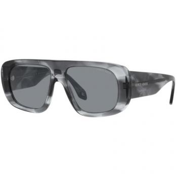 Giorgio Armani AR 8183 Blue Striped Acetate Sunglasses for Men