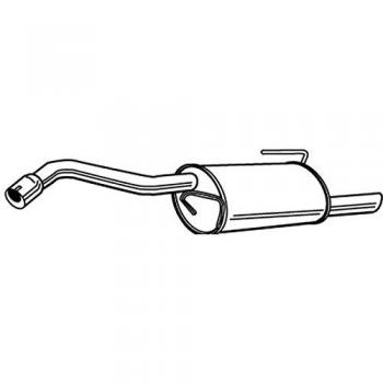 Silenciador Walker 23662 - Silenciador trasero, compatible con vehículos específicos, fabricado en acero inoxidable, diseñado para reducir el ruido del escape y mejorar el rendimiento del motor