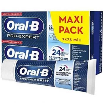 Oral-B Pro-Expert Protección Profesional Menta Extra-Fresca Lote de 2 x 75 ml