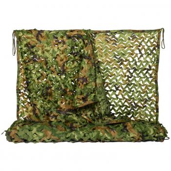NINAT Red de Camuflaje Woodland 2M x 3M para la Caza Redes de Camuflaje Militar el Camuflaje Cubre Objetos Decorar Acampar y Dar Sombra