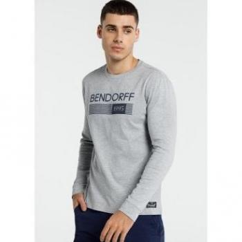 Camiseta Manga Larga Hombre Bendorff - Gris