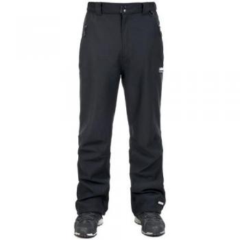 Trespass Hemic S/Shell Pantalón, Hombre, Negro