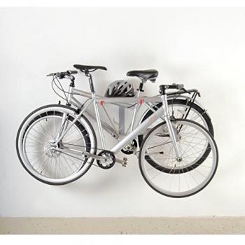 DELTA Pablo - Soporte de Pared para Bicicleta, Color Gris, Unisex