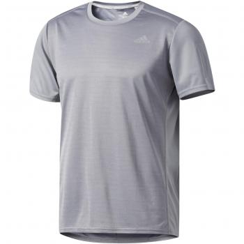 adidas RS SS tee M Camiseta, Hombre, Gris