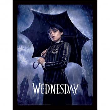 Poster Enmarcado Memorias Wednesday 30 x 40 cm