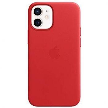 Funda de Piel MagSafe Roja para iPhone 12 Mini (PRODUCT)RED