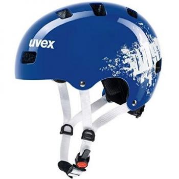 Uvex Kid 3 niños Dirt Bike Skate bicicleta casco azul/blanco 2018