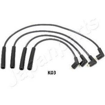 Juego de cables de encendido JAPANPARTS IC-K03 - Cables de encendido, alta calidad, resistencia al calor, compatibilidad con múltiples modelos de vehículos, fácil instalación