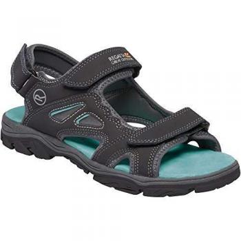 Regatta Holcombe Vent' Lightweight Water Friendly Footbed Moulded Eva Midsole Walking Sandals, Sandalias Deportivas para Mujer, Fresno/Cerámica, 38 EU