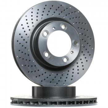 Disco de Freno Brembo 09D93011 para Eje Delantero, Ventilado, Altamente Carbonizado, 1 Pieza