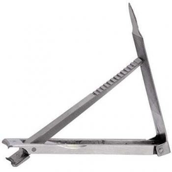 Vitry Extra-Flat Stainless Steel Pedicure Nail Clipper