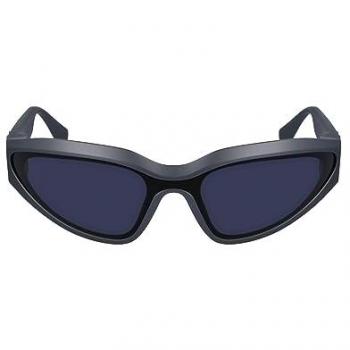 Karl Lagerfeld Unisex Sunglasses KL6128S Metallic Grey Dark Grey 4/CAT3