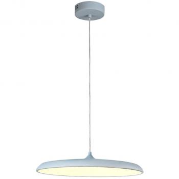 LEDBOX Lámpara colgante SATO 15W gris blanco cálido