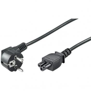 Cable de Alimentación CEE 7/7 - C5 de 3 metros para Ordenador y Dispositivos Electrónicos