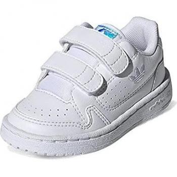 Zapatillas adidas NY 90 CF I blancas brillantes para bebé