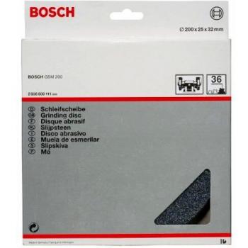 Bosch 2 608 600 111 - Disco de amolar para esmeriladoras dobles - 200 mm, 32 mm, 36