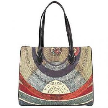 Bolsa de Hombro Gattinoni Planetario Multicolor Doble Asa PVC Talla Única