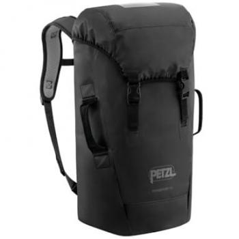 Mochila Petzl Transport 30L Negra - Bolsa Durable para Protección contra Caídas