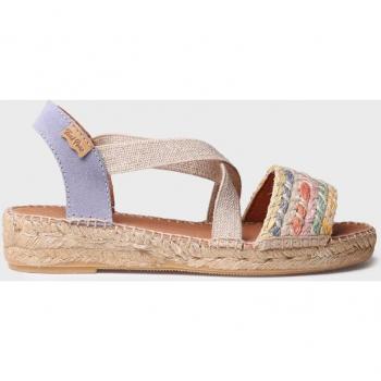 Toni Pons EIDER-LK - Alpargatas cuña de mujer de tejido con elásticos