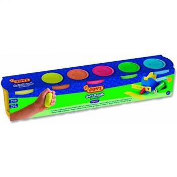 Jovi 405F - Blandiver, 5 botes de pasta para jugar de 110 gramos