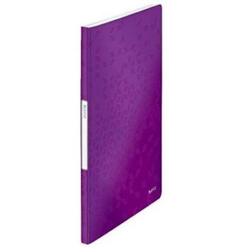 Álbum Ofertivo A4 Leitz WOW 20 Pockets Violeta