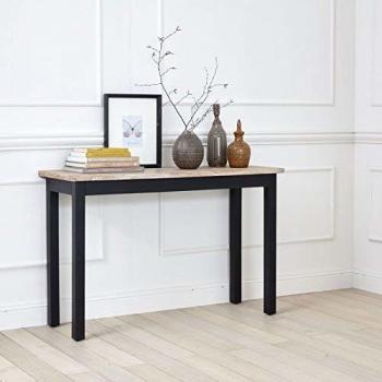 Consola de Madera Maciza de Caoba y Teca 120 cm BERAH GETAH
