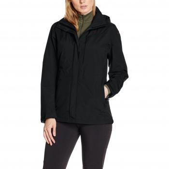 Salewa Fanes Gtx 2L W JKT, Chaqueta Impermeable, Mujer, Negro