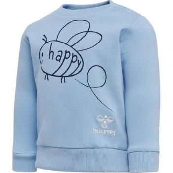 Hummel Free Airy Blue Unisex Sweatshirt for 0-1 Months