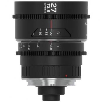 Venus Optics Laowa Nanomorph 27mm T2.8 1.5X S35 Anamorphic Lens for Arri PL/Canon EF - Silver