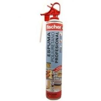 fischer - Espuma poliuretano Xtreme Power de alto rendimiento manual con cánula, para aislar y sellar, Bote 750 ml