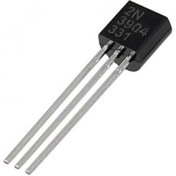 TOOGOO(R) SODIAL(R) 2N3904 Montaje Orificio pasante NPN bipolar Transistores 50 Pcs