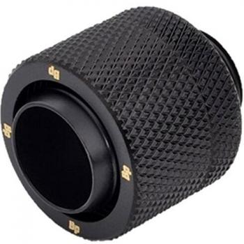 BitsPower Anschluss gerade G1/4 Pouces AG auf 16/13mm - Black ma