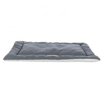 Colchoneta Trixie Farello 70x55 cm, Plush/Tejido, Gris/Blanco