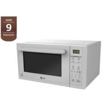 LG Electronics Solar Series - Horno microondas de convección, color blanco