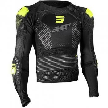Chaqueta de Protección Shot Airlight 2.0 Negro-Amarillo