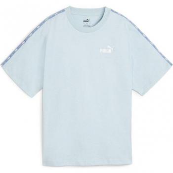 Camiseta de Manga Corta Puma Ess Tape Mujer Azul
