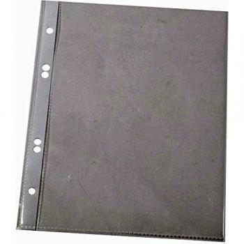 Pack de 100 fundas de poli-perforadas 148 x 210 mm A5