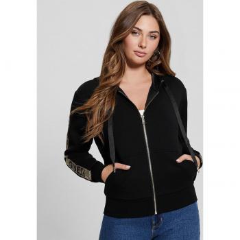 Sudadera de neopreno con capucha Guess con cremallera