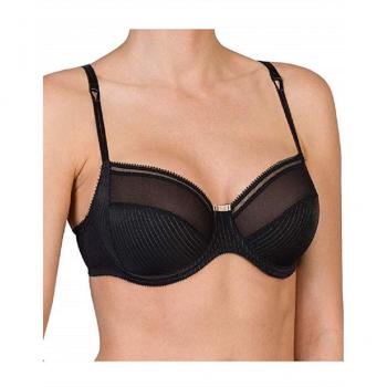Felina Conturelle by 805822-004 Women's Secret Garden Black Embroidered Underwired Full Cup Bra 90D